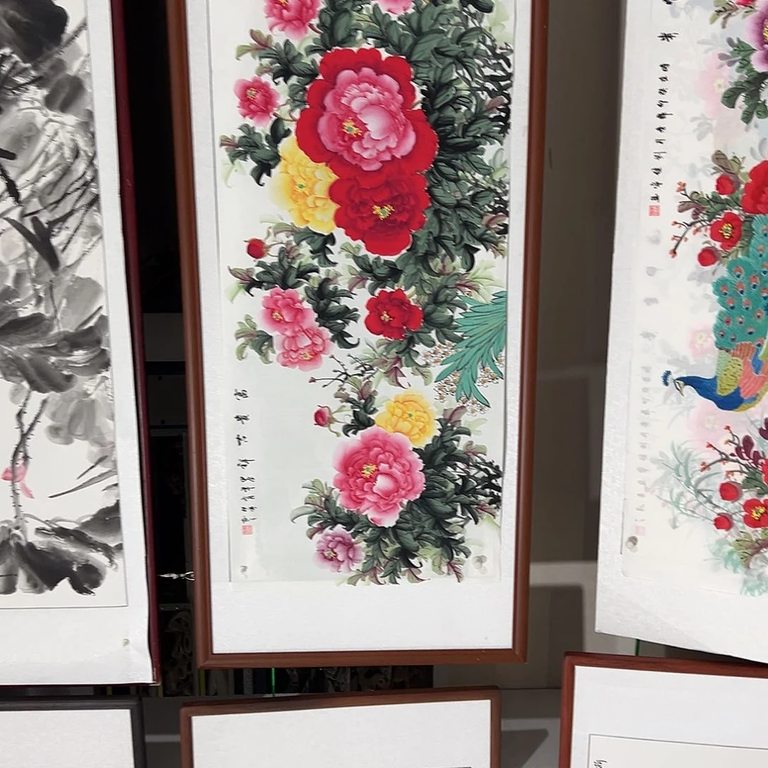 国画张*学手绘作品质量不错