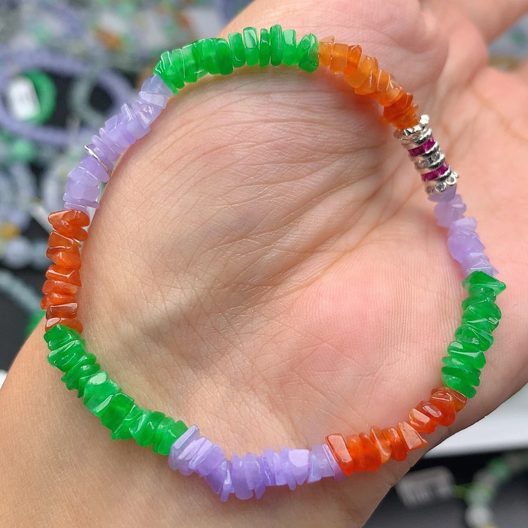 毛衣链未镶嵌翡翠