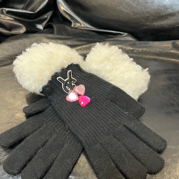 YS字母黑手套ST029