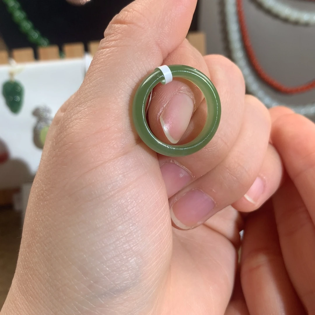 和田玉戒指未镶嵌s j