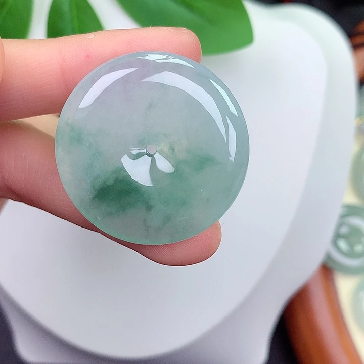 颈饰未镶嵌翡翠44号32.5-5.6mm