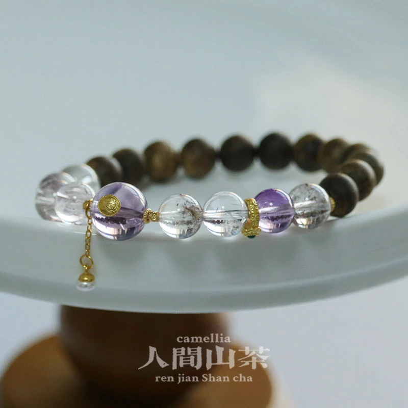 （孤品）人间山茶A5-1129【收藏级】沉香手串高级