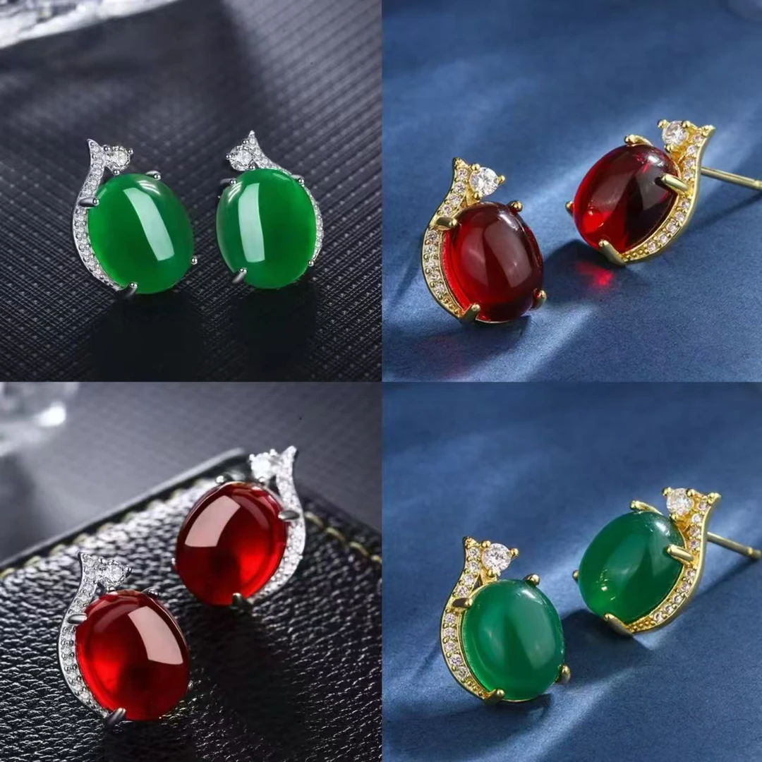 铜合金耳饰 通用复古金典高档耳钉女61-100