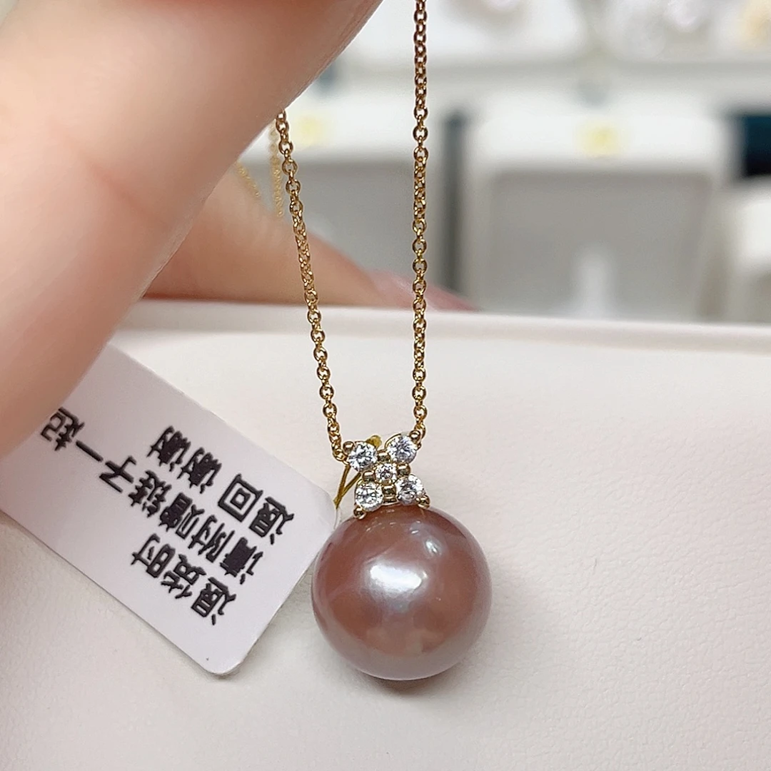 淡水珍珠合金吊坠(赠链)