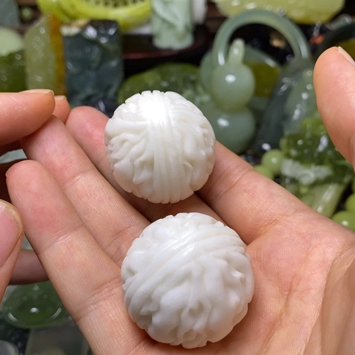 岫玉未镶嵌岫玉颈饰