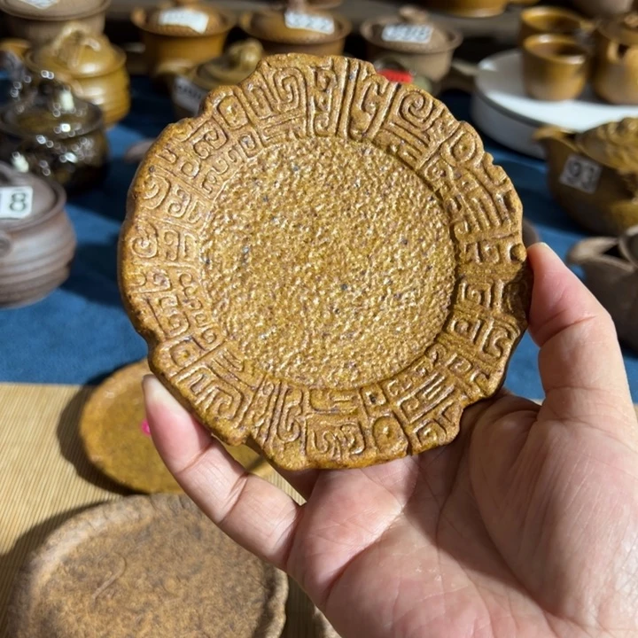 缸杯垫高温粗瓷原谷烧