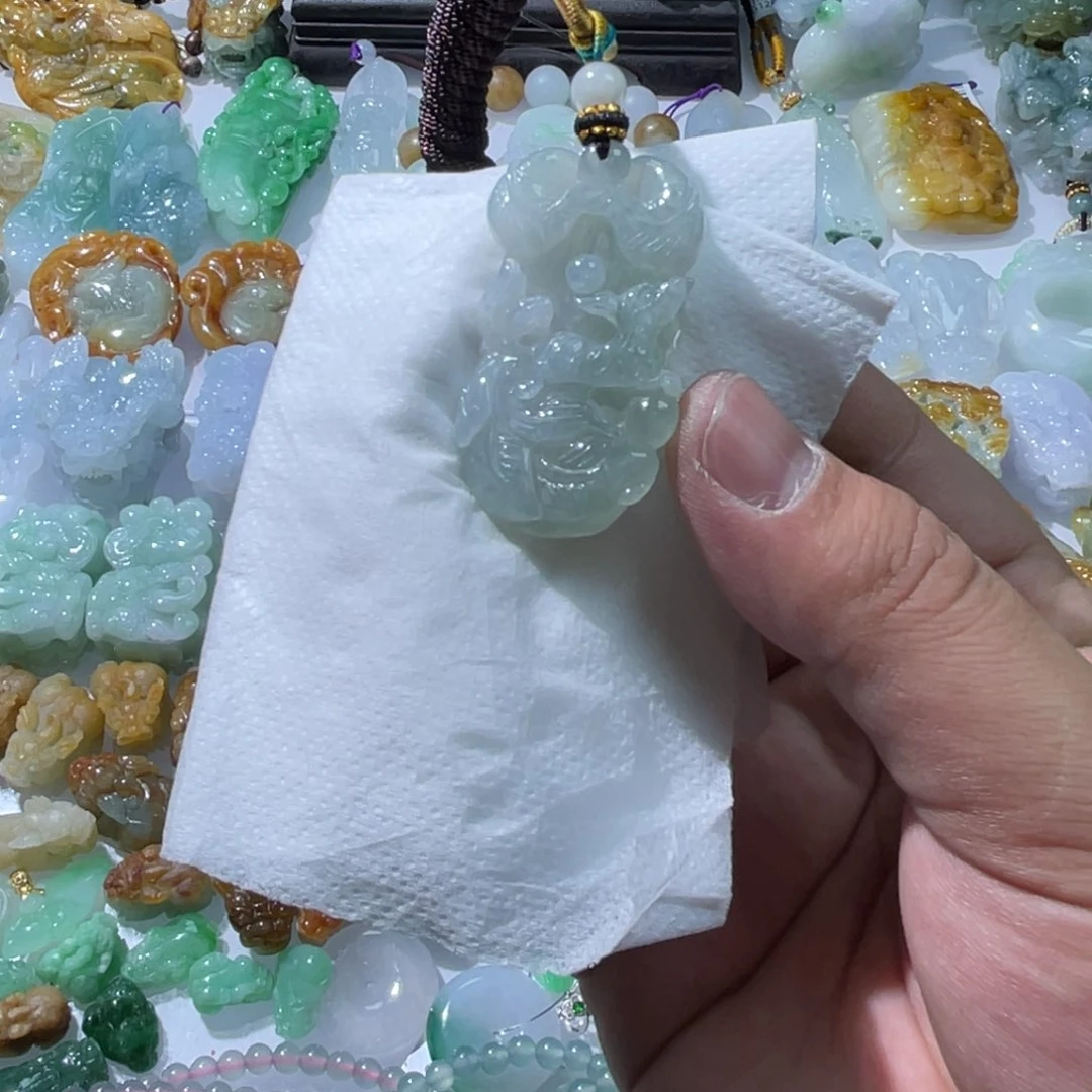 翡翠手链未镶嵌天然
