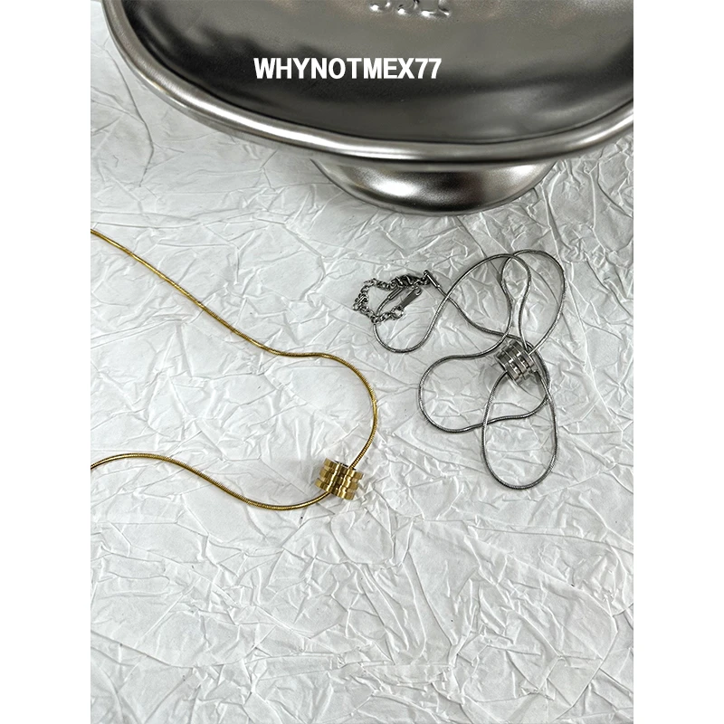 钛钢项链 【序77】经典简约百搭小蛮腰钛钢项链不掉色小众设计