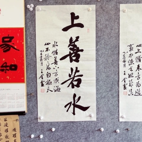 书法书法作品王金灵