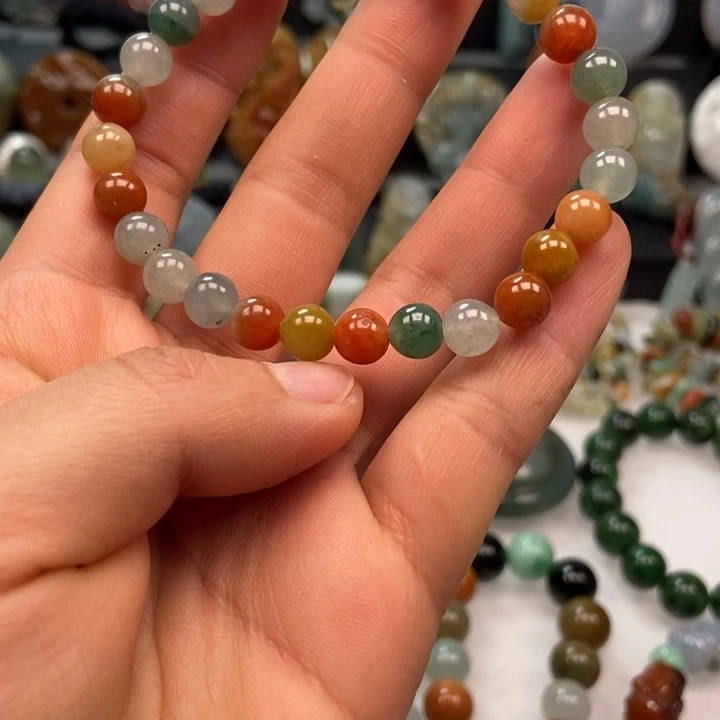 翡翠未镶嵌手链腾冲老料翡翠