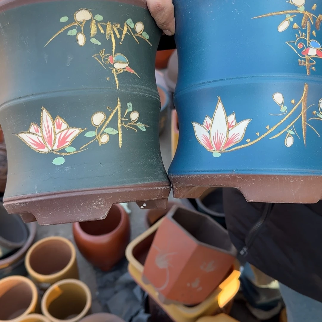 紫砂花盆瑕疵和瑕疵