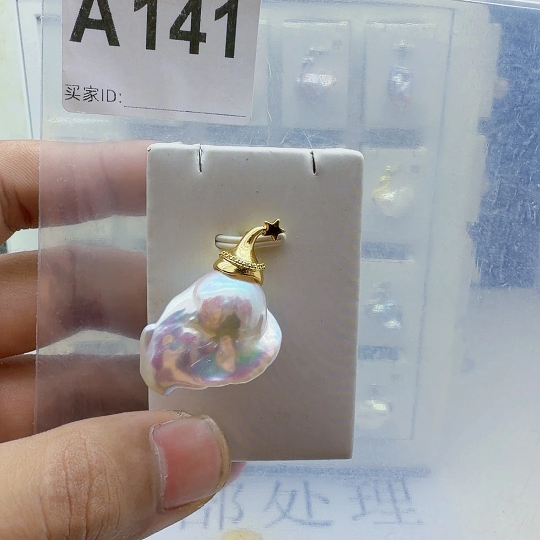 合金淡水珍珠颈饰