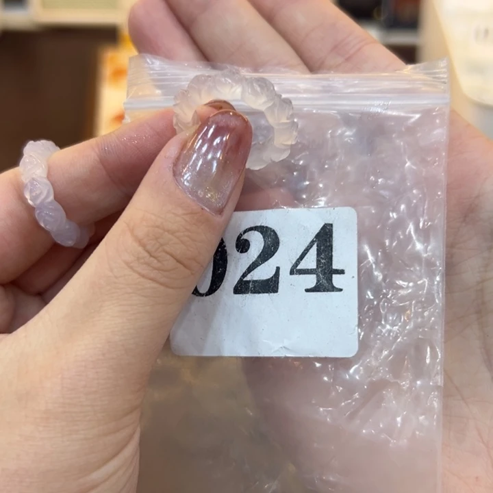 玛瑙/玉髓合金戒指24港11送一