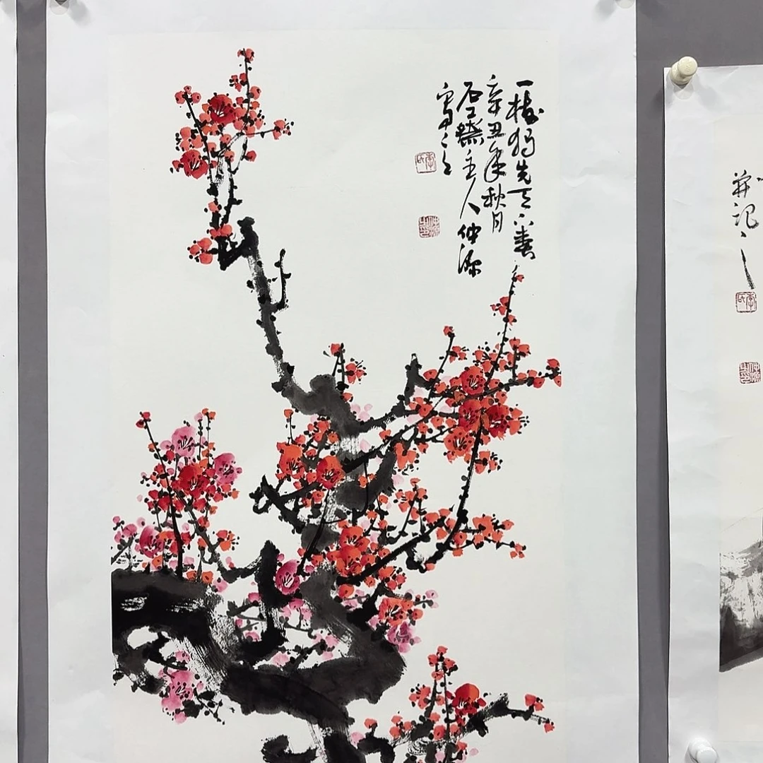 国画亲笔手绘放心去藏