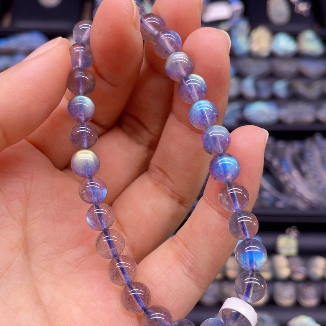 未镶嵌手串长石7左右