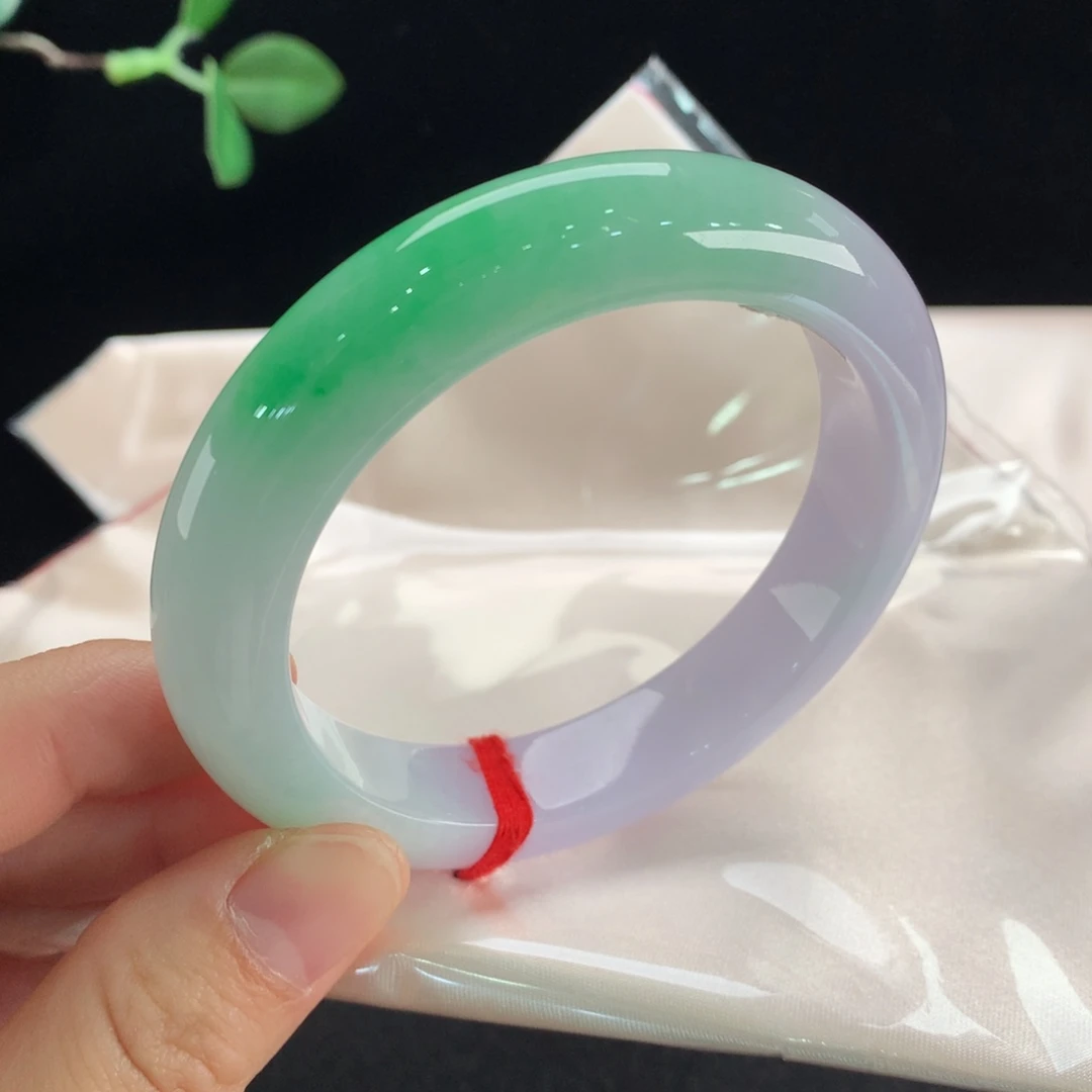 翡翠未镶嵌手镯0159