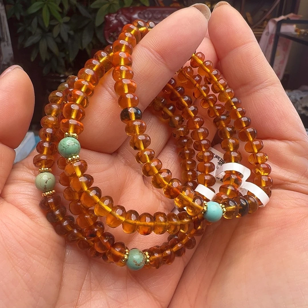 琥珀未镶嵌裸石抚顺琥珀10487-2六多样性发其一