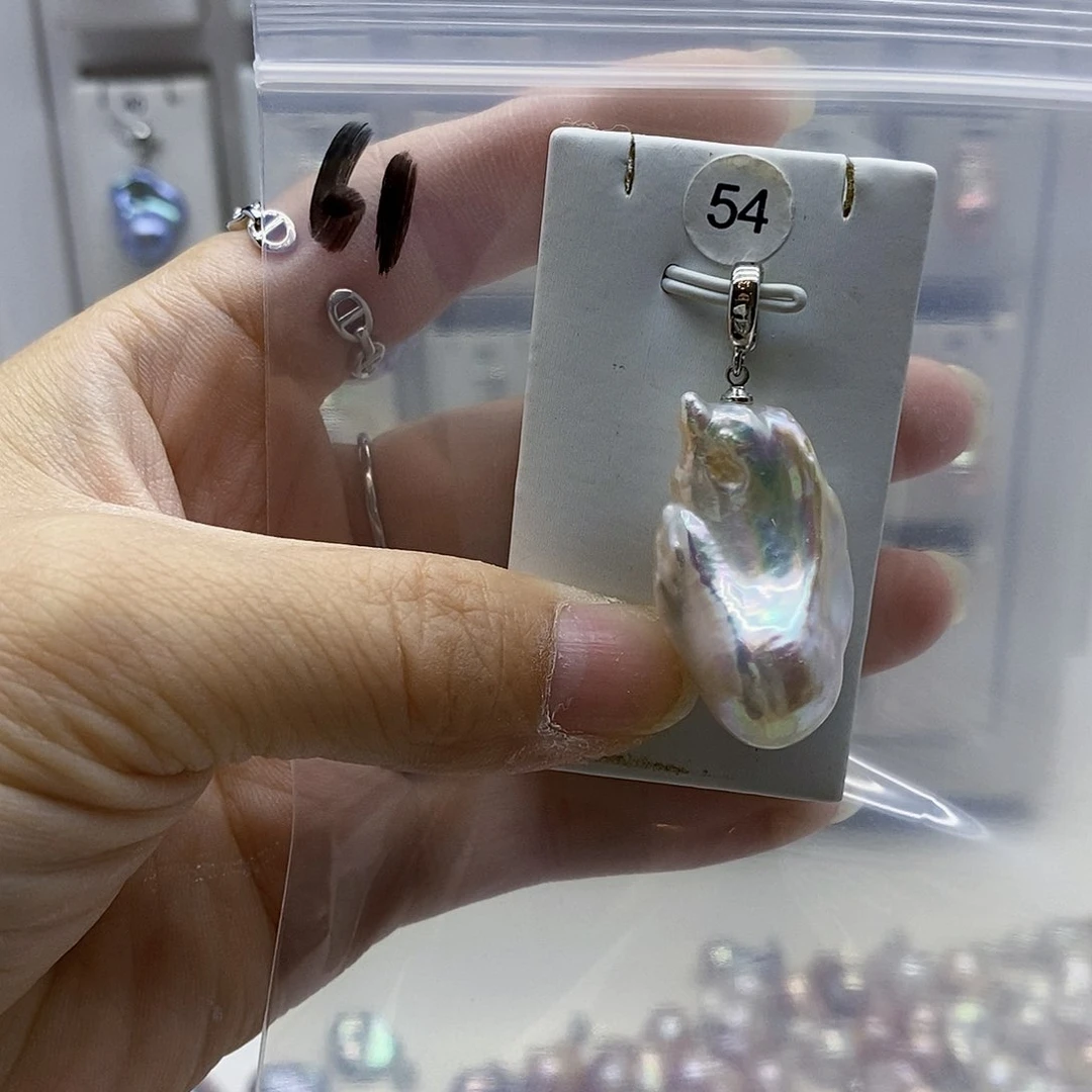 颈饰合金淡水珍珠