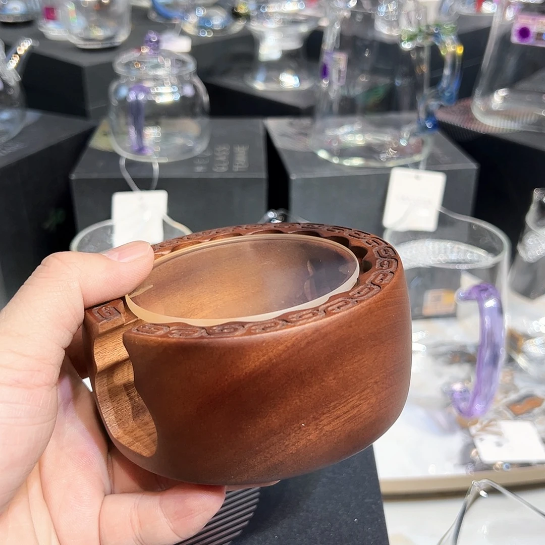 禾器温茶器实木。