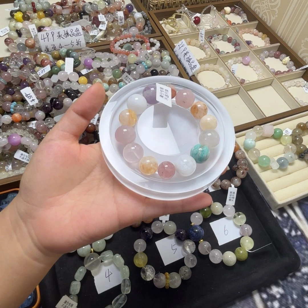 Q***L未镶嵌手链水晶702号多宝