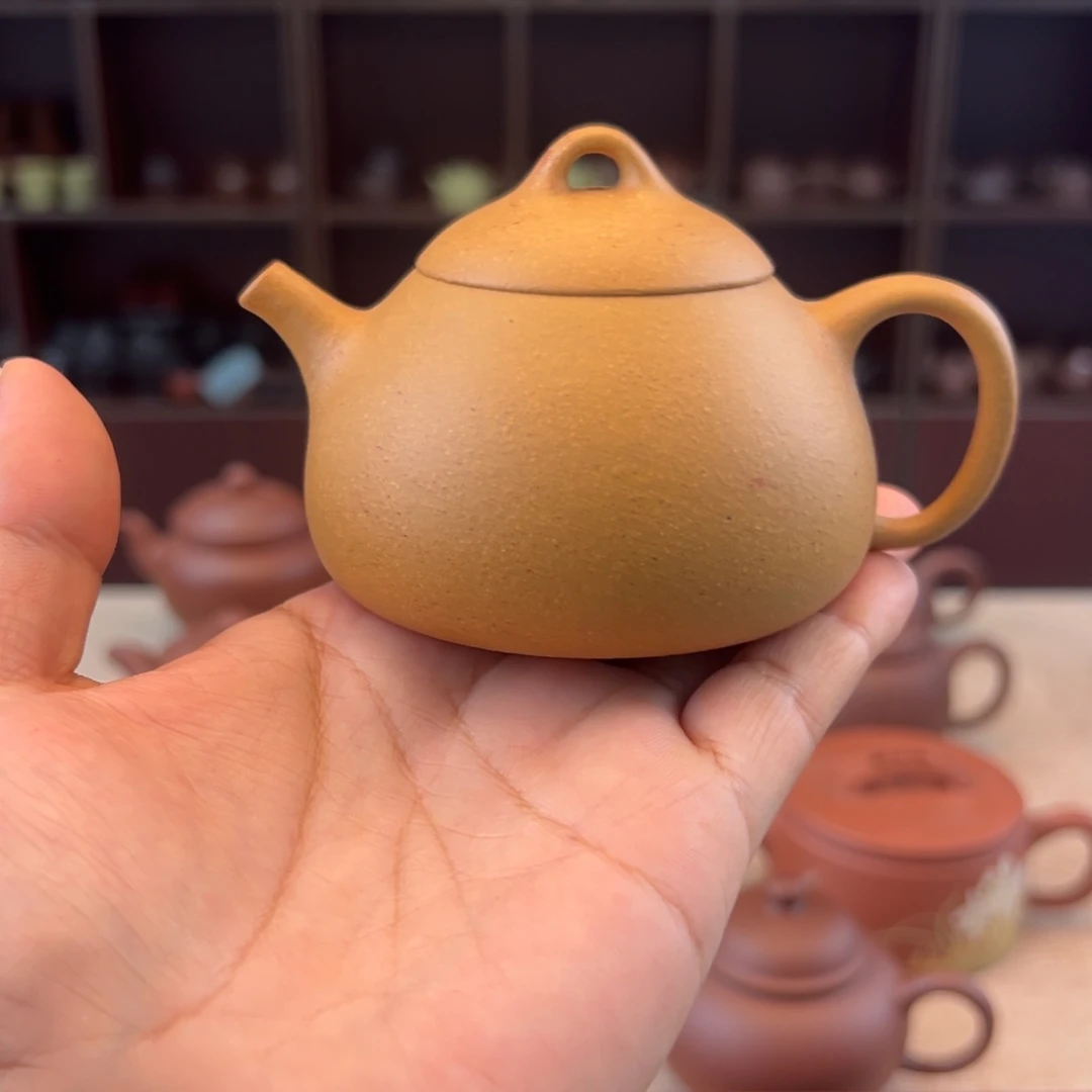 茶壶紫砂乳瓢。140cc