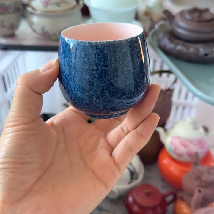 微瑕陶瓷茶具茶杯茶壶