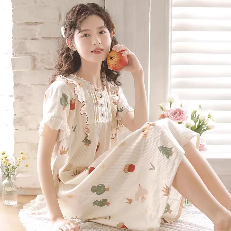 ---【亲！！按编码下单！！】春夏款时尚 睡裙时尚女士睡衣 夏季薄款