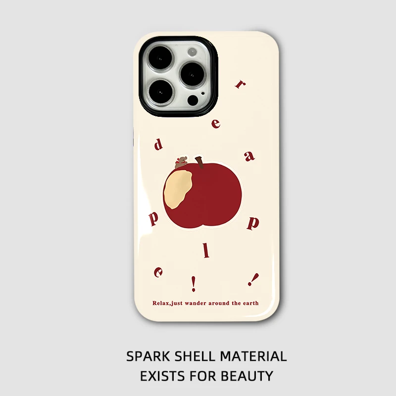 菲林保护套全包款适用于苹果iphone可爱苹果小众高级感手机壳防摔