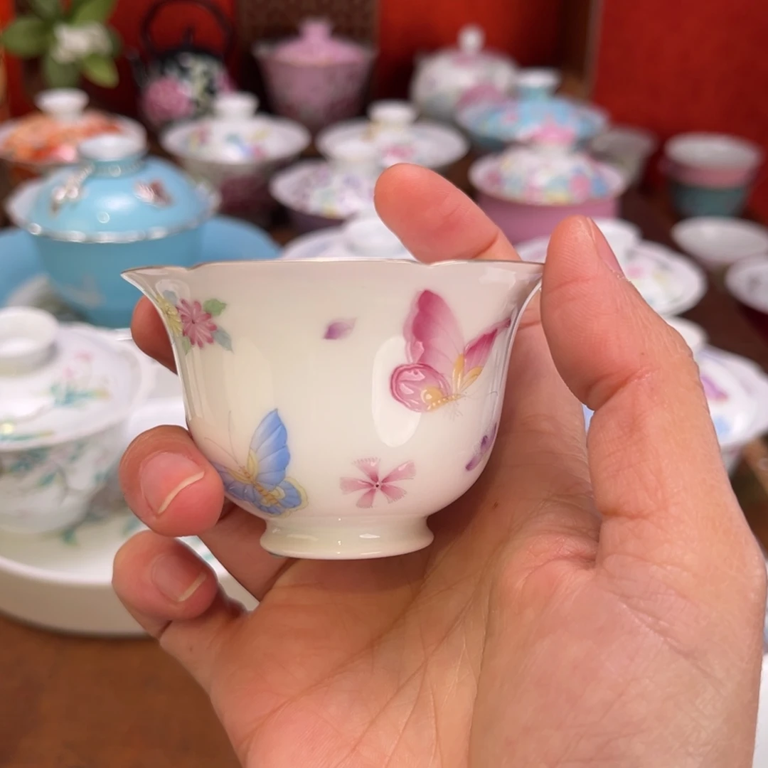 景德镇纯手绘陶瓷茶具