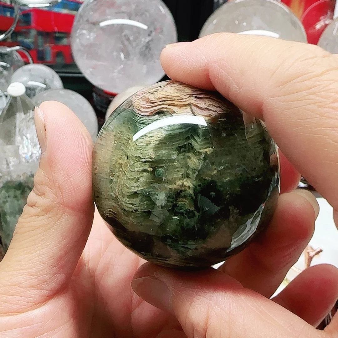 水晶珠宝半成品未镶嵌云*道天然