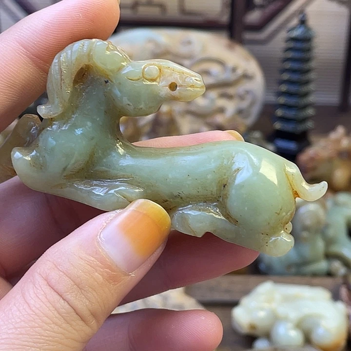 和田玉（糖玉）未镶嵌挂件