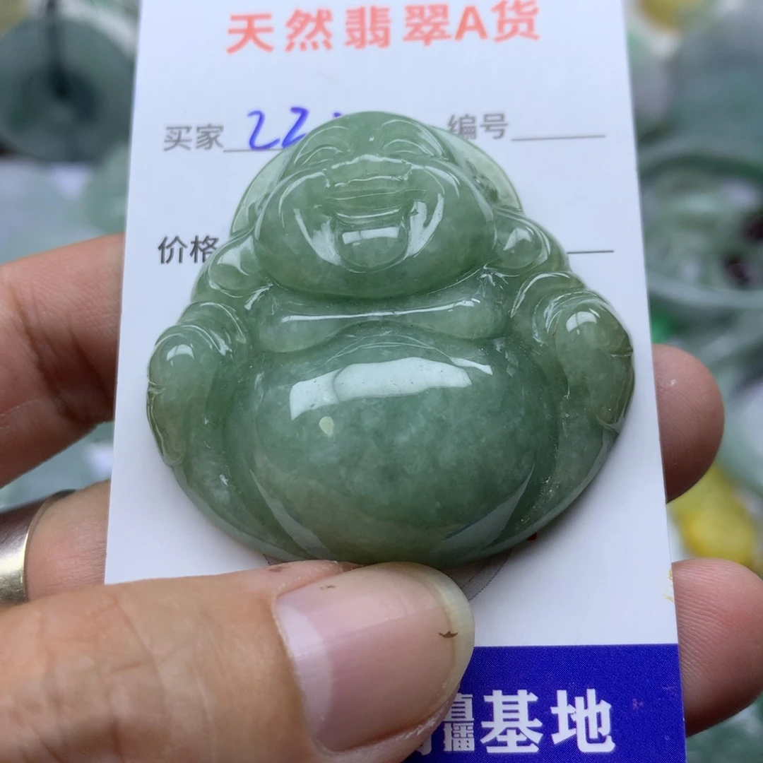 翡翠未镶嵌颈饰缅甸A货翡翠