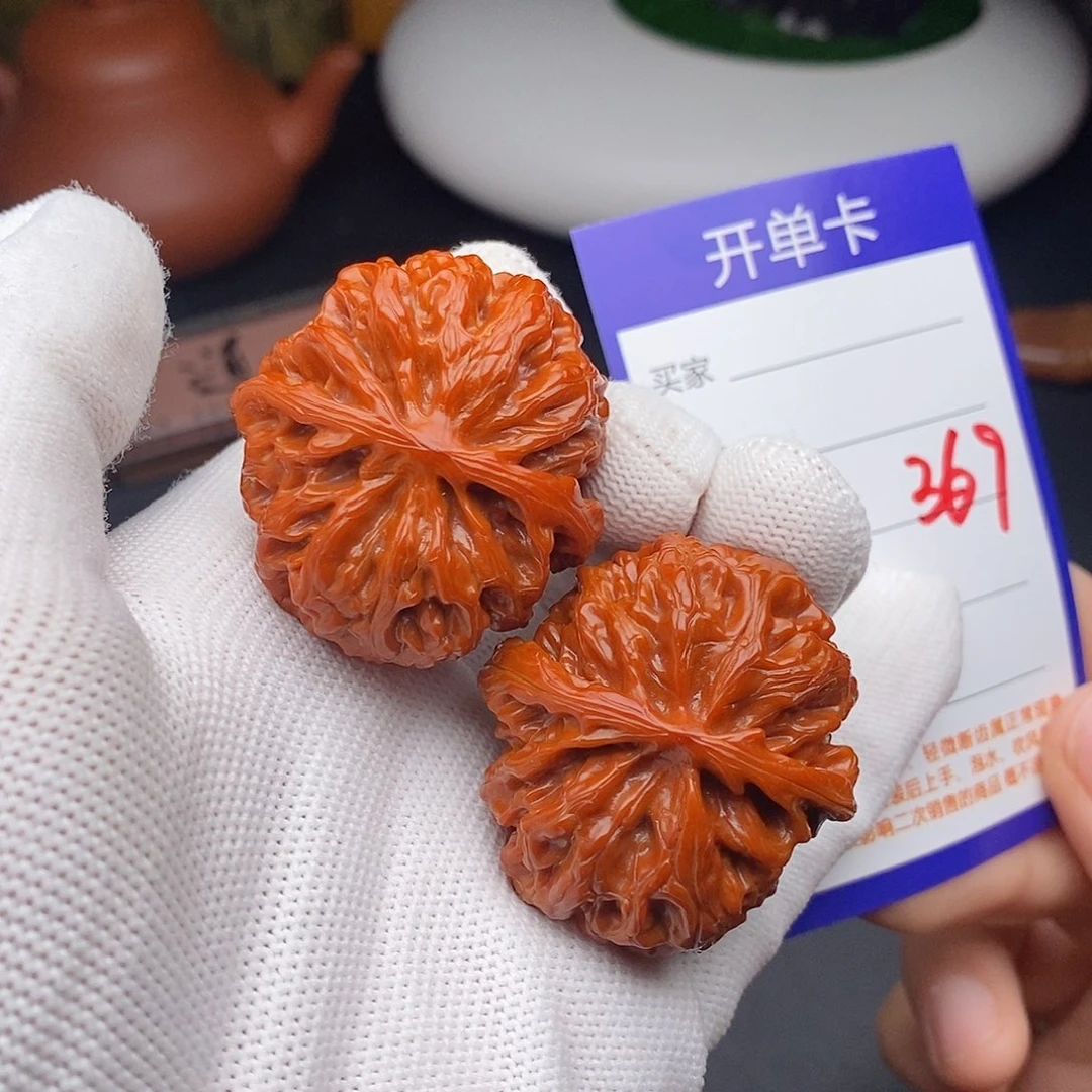把件文玩核桃38苹果园369