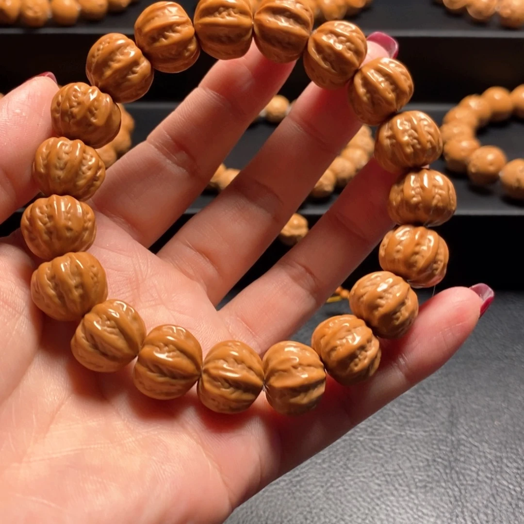 猴头核桃手串小核桃14+