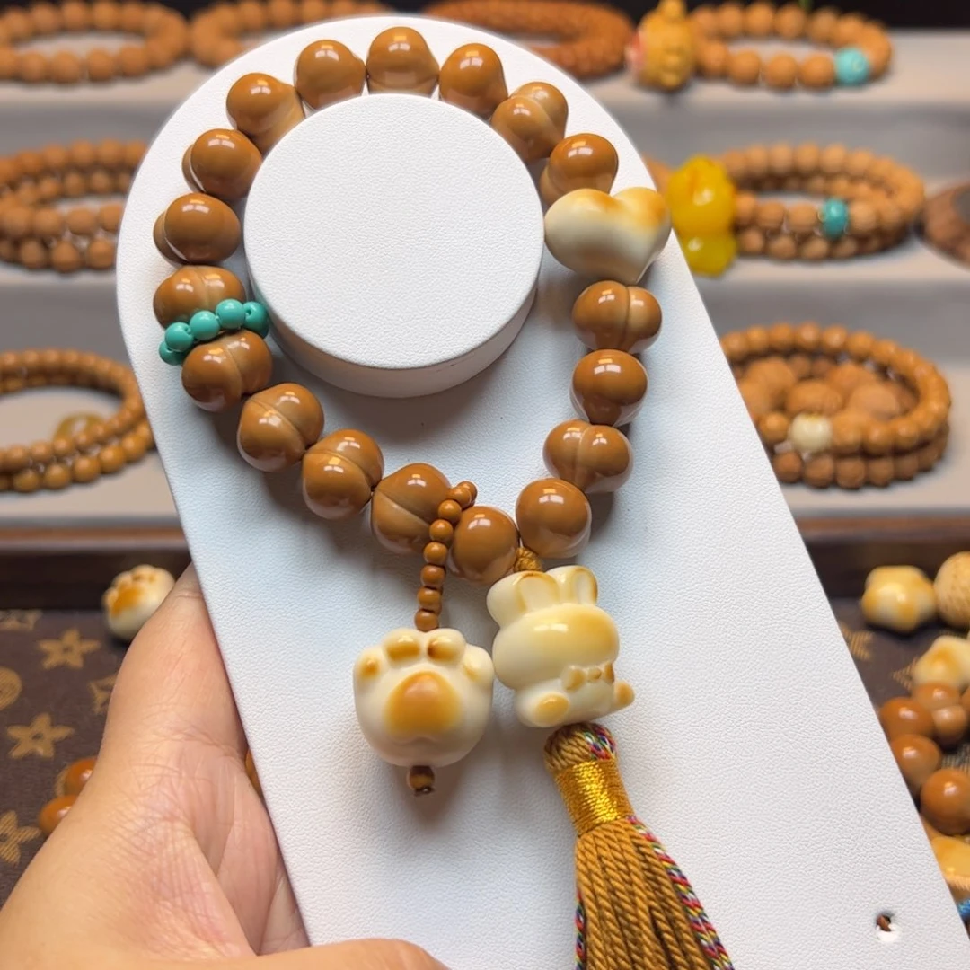 彩***⁴手串猴头核桃15.8精品屁桃福利