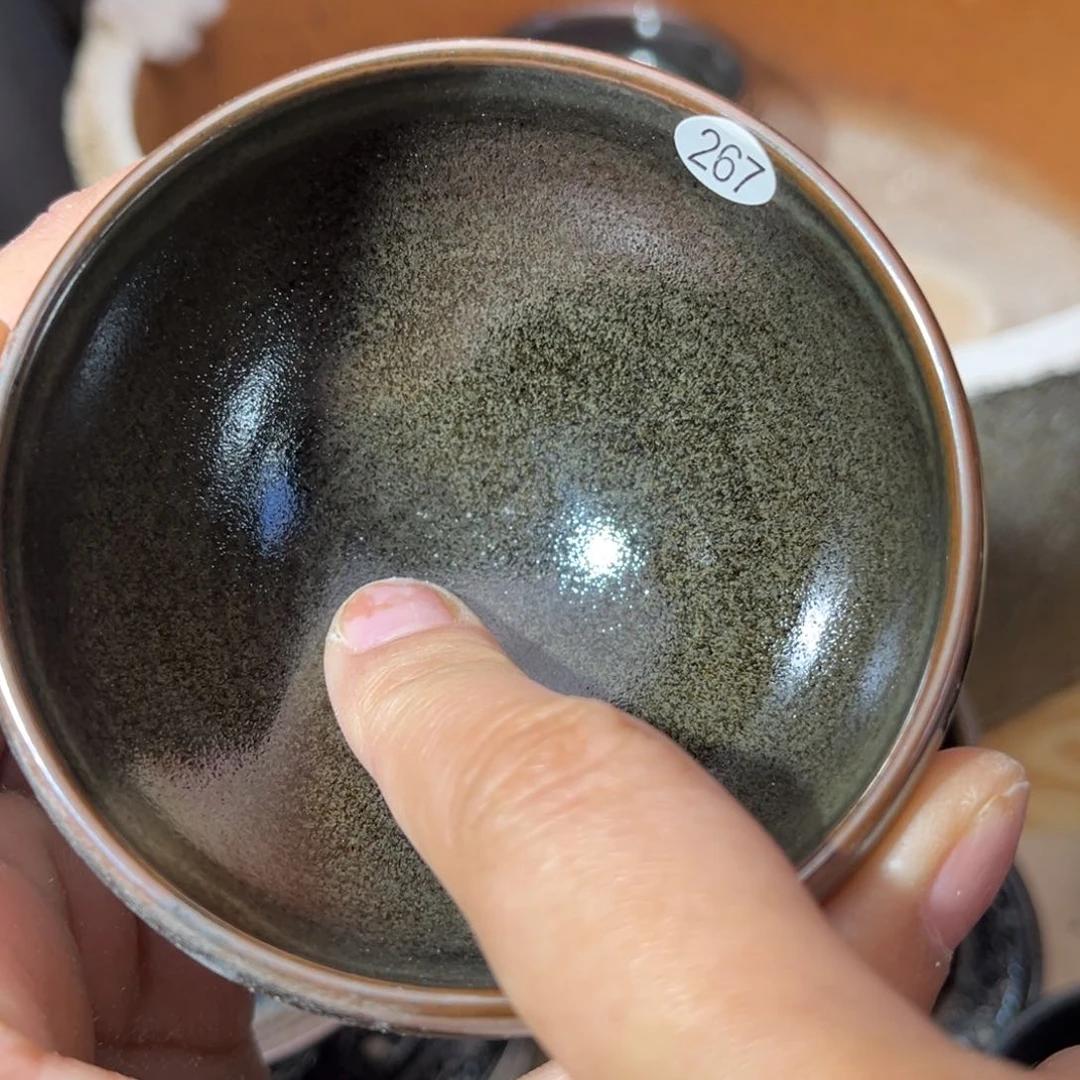茶盏义兴龙窑坚持真柴烧微瑕