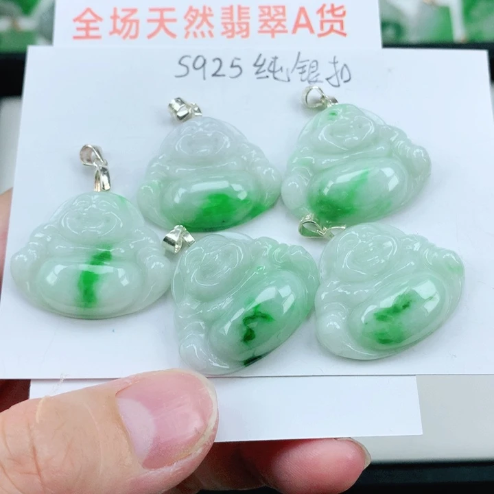 翡翠银S925镶嵌颈饰多样性发其1