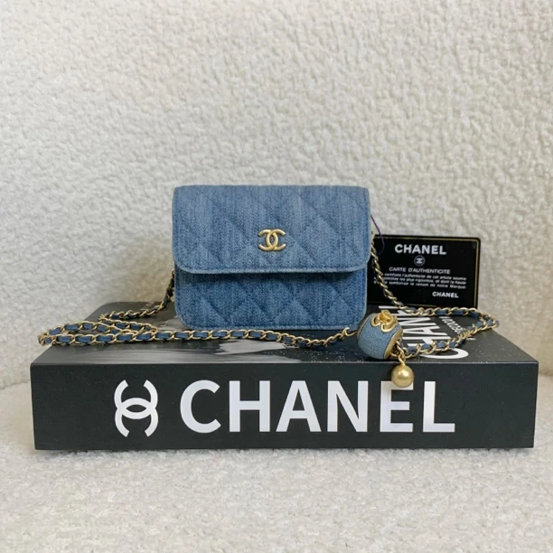 99新 Chanel/香奈儿 金球mini腰包/12期/47210212/代卖服务2511