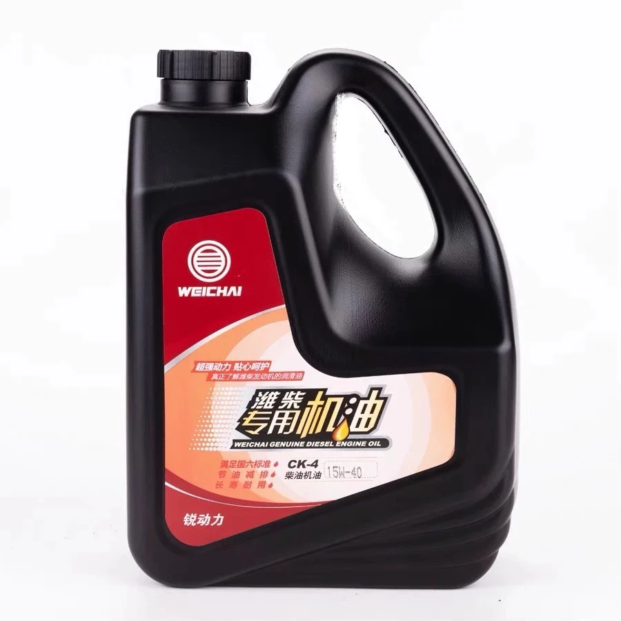 潍柴锐动力国六专用机油CK-4/15W-40/轻卡发动机原厂正品4L