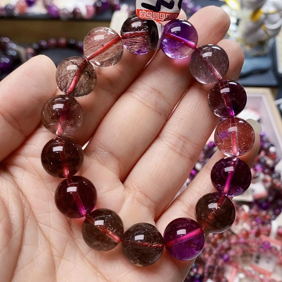 未镶嵌手链水晶13.4超七透Z893