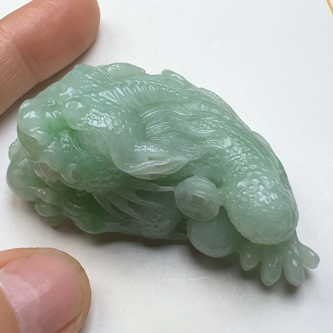 颈饰未镶嵌翡翠缅甸翡翠A货