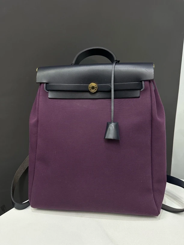 95新 Hermes/爱马仕 herbag双肩包Z刻31cm/0295011738