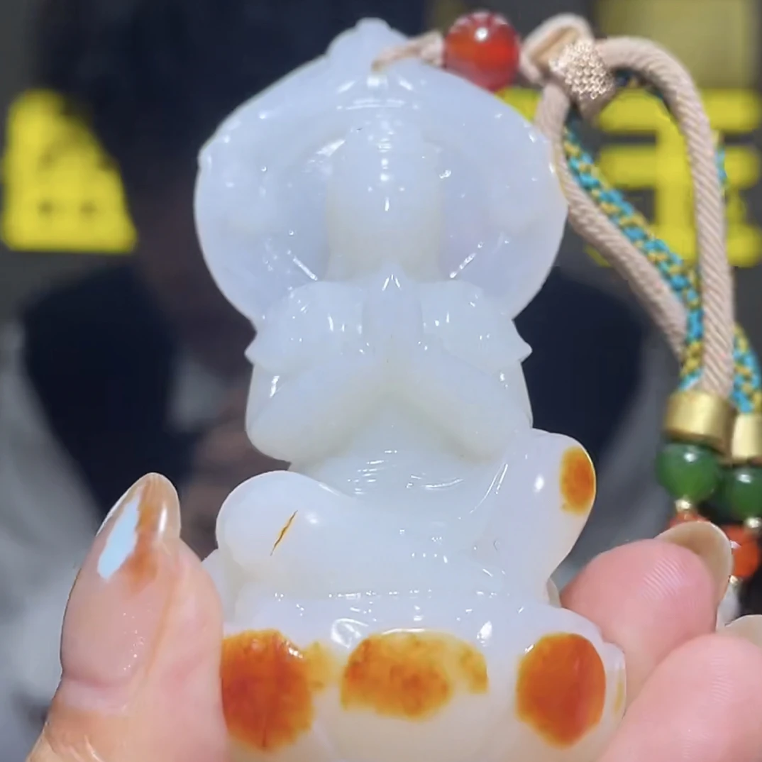 手把件货玉石把玩件文玩摆件D2