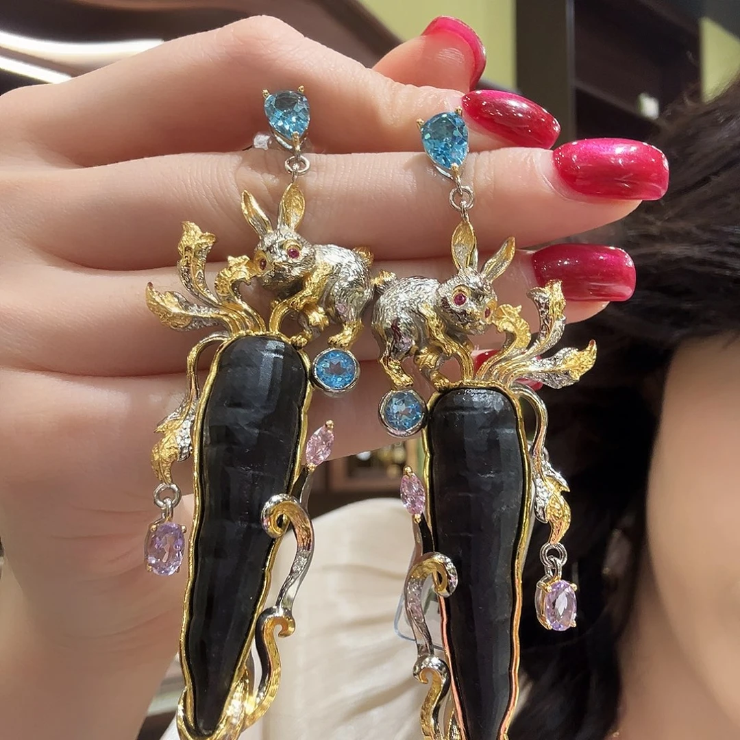 兔兔萝卜故事感耳针