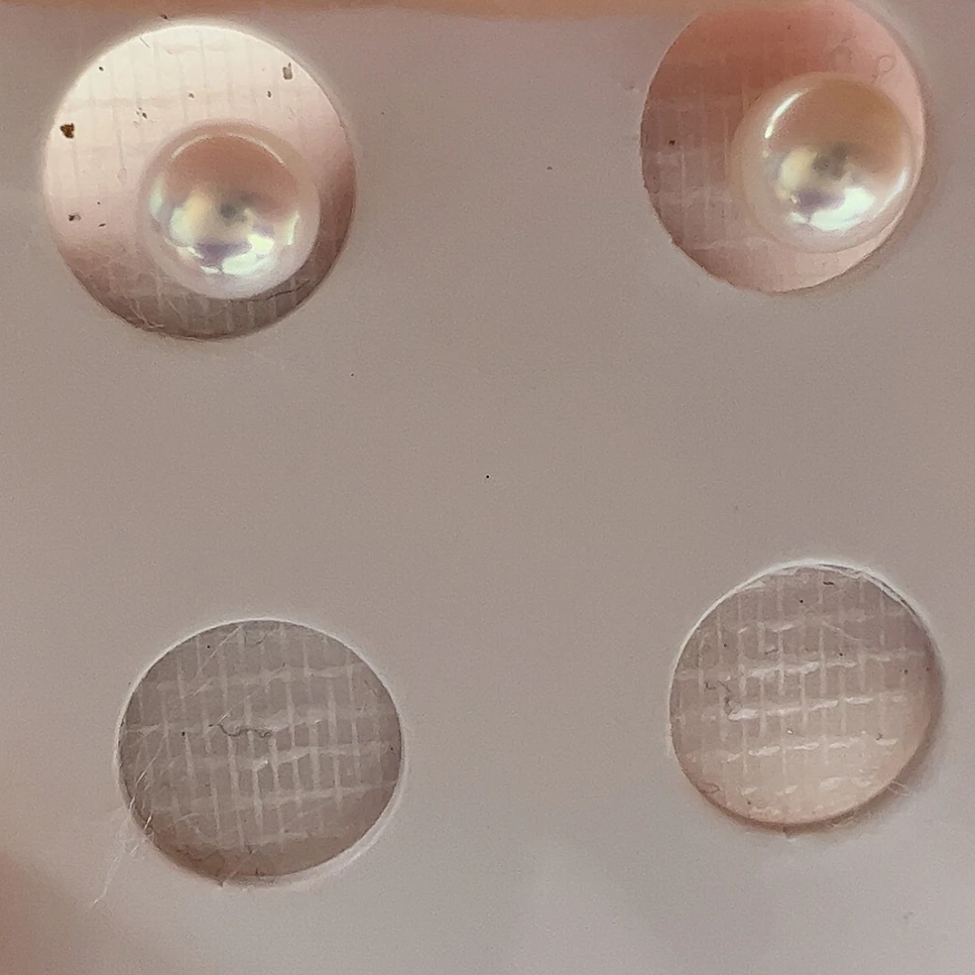 银S925镶嵌淡水珍珠耳饰