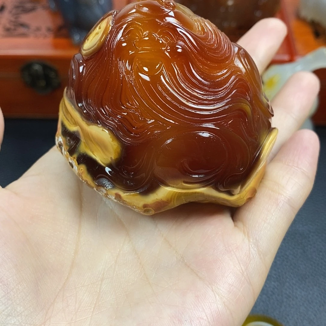 玛瑙/玉髓手把未镶嵌