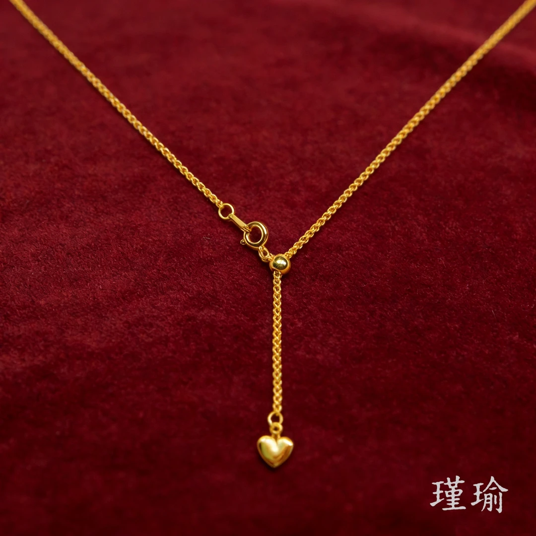 K0475经典黄色爱心肖邦项链多样性发货49716