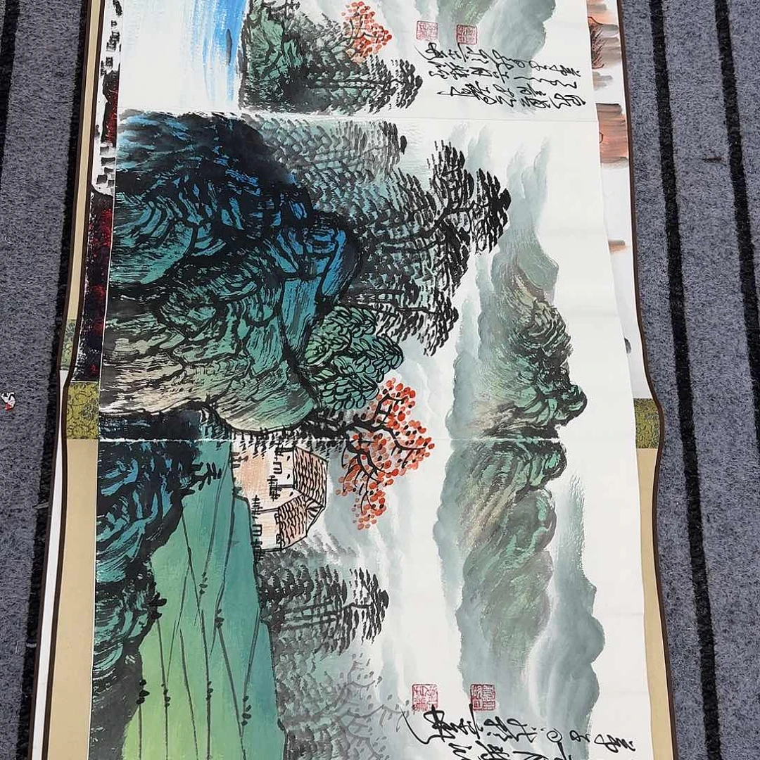 书法作品多次参加