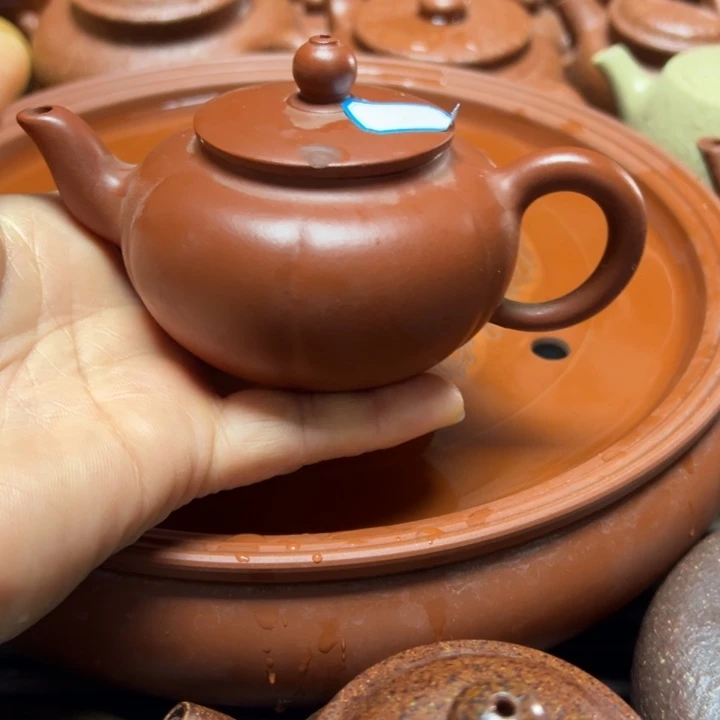 茶壶紫砂宜兴原矿朱泥