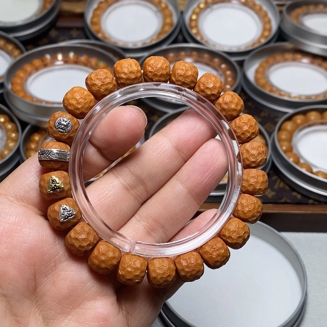 猴头核桃手串34号四标高配龙鳞王11左右